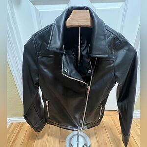 Art Class Girl’s Faux Leather Jacket